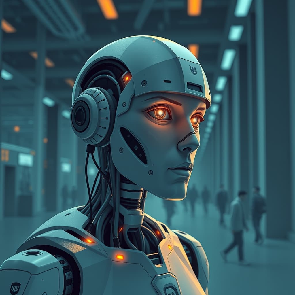 Original premium technology-news editorial illustration of the The Verge AI story — central subject dominant, concrete editorial scene, no source-article image reuse, cinematic composition